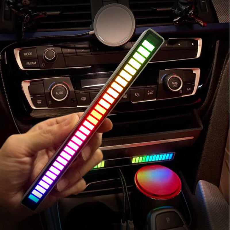 RGB Music Sync LED Light Bar - Voice-Activated Atmosphere