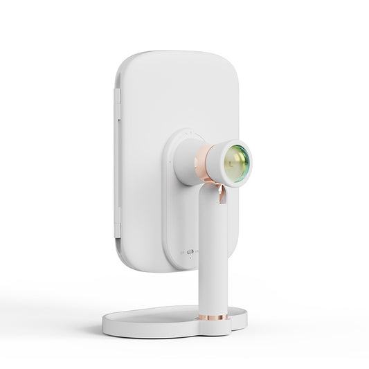 Rotating Smart Shell LED Makeup Mirror with Light