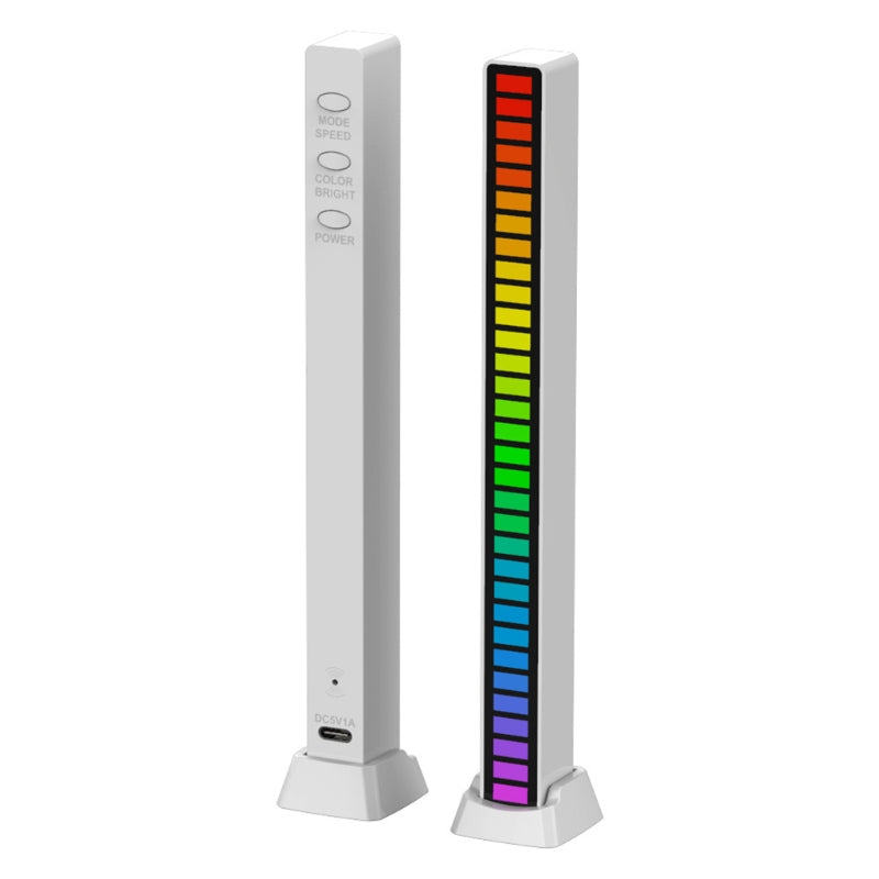 RGB Music Sync LED Light Bar - Voice-Activated Atmosphere